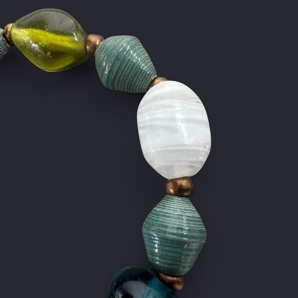 Boho Mixed Bead Bracelet - Picture 3 of 6